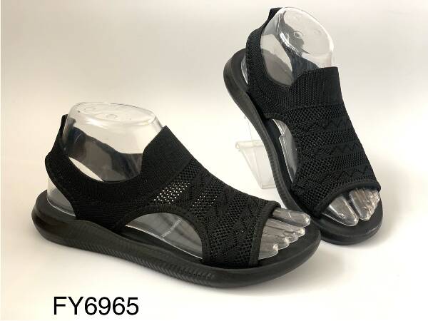 Sandały płaskie damskie Roz 36-41 / 12 par